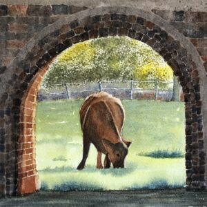 Watercolour Light and Hope by Julie Iveson