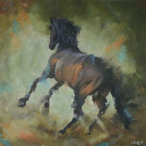 Oils Drama and Light by Shaun Burgess