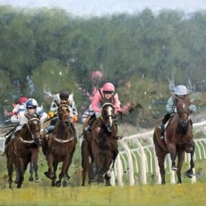 Oils Home Stretch by Shaun Burgess