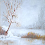 The Stour at Clare Country Park by Peter Jone