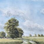 Suffolk Countryside by Vernon Lever