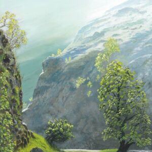 Acrylics Dovedale by Ray Blissitt