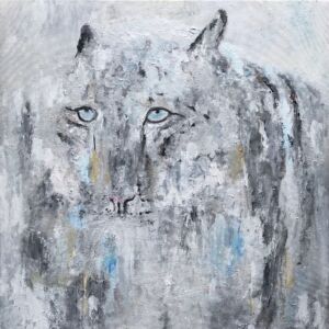 Acrylics Winter by Rhoda Gradley