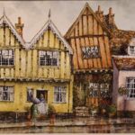 Acrylics Lavenham Timbers by Reg Siger