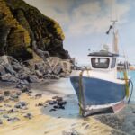 Oil Cadwith Cove by Ray Blissitt