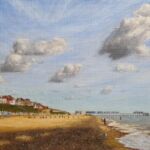 oil Southwold beach by joe Stevens