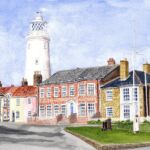 watercolour Southwold by Tom Ambridge