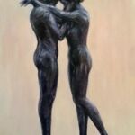 acrylics The Invitation by Maureen cunningham