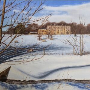 Carlton Park in the snow by Joe Stevens