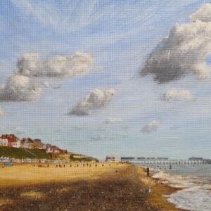 Oil Southwold Beach by Joe Stevens