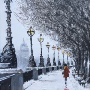 stroll along the embankment by Di Fackerall