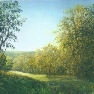 Soft pastel Into the sunlight by Di Williamson