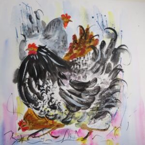 Spring Chickens by Claire Weeks