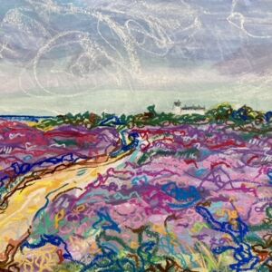 Pastel Dunwich heath by Patrick Will Baker