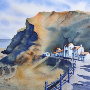 watercolour Whitby by Caryn Noad