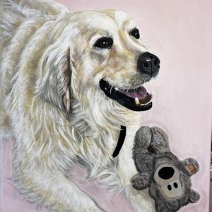 Acrylics Bailey by Lynda Flaherty